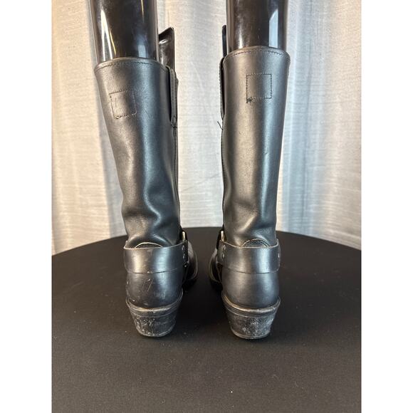 Vintage Frye Harness Motorcycle Boots Sz 7.5M